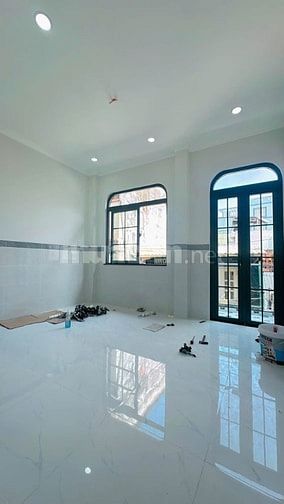 Nhà mới ở liền 8 x 5,5 ( trệt lầu ) 3pn SHR hoàn công đủ HẺM 3M 