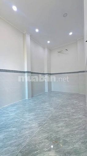 Nhà mới ở liền 8 x 5,5 ( trệt lầu ) 3pn SHR hoàn công đủ HẺM 3M 