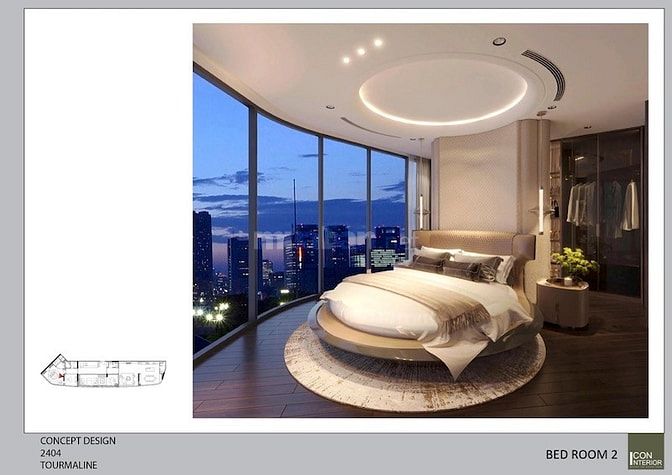 Căn Penthouse Thảo Điền Green, 403m2, sân vườn 40m, view sông,85.9 tỷ