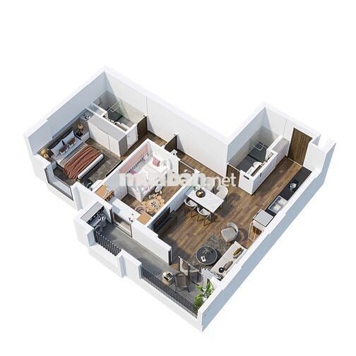 Bán căn 2PN/65m2 Mia view biển Giá Đầu 3,x tỉ - Tháng 6 nhận nhà