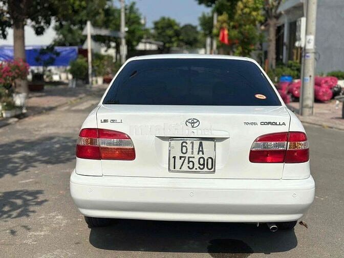 Toyota Corolla 2001 Số sàn Trắng