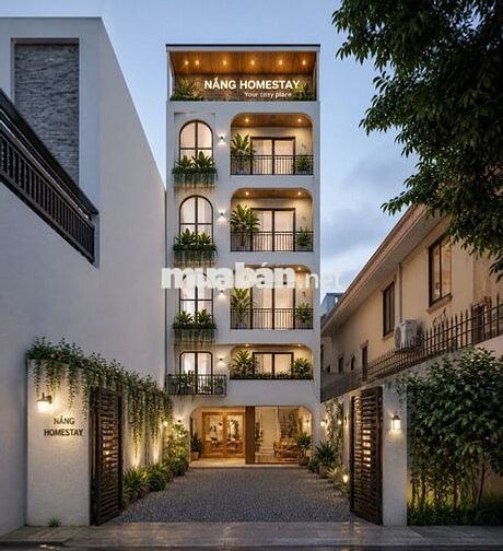 BÁN ĐẤT HẺM Ô TÔ – PHAN CHU TRINH, XÂY HOMESTAY 109M2