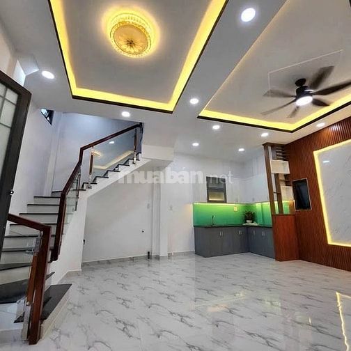 Nhà mới rộng 7X6 ( trêt lầu 3pn ) vào ở liền SHR khu hiện hữu