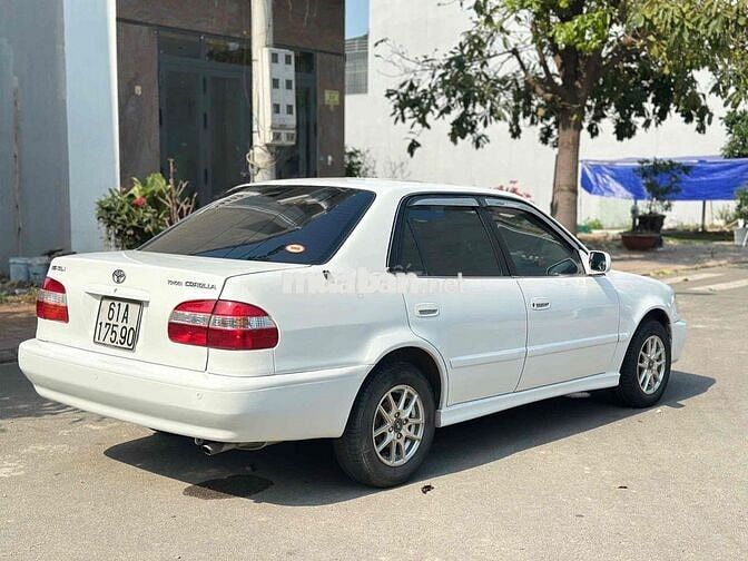 Toyota Corolla 2001 Số sàn Trắng