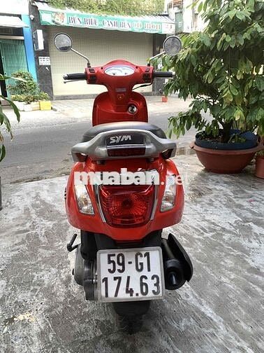 SYM Elizabeth 2011 màu Đỏ chính chủ