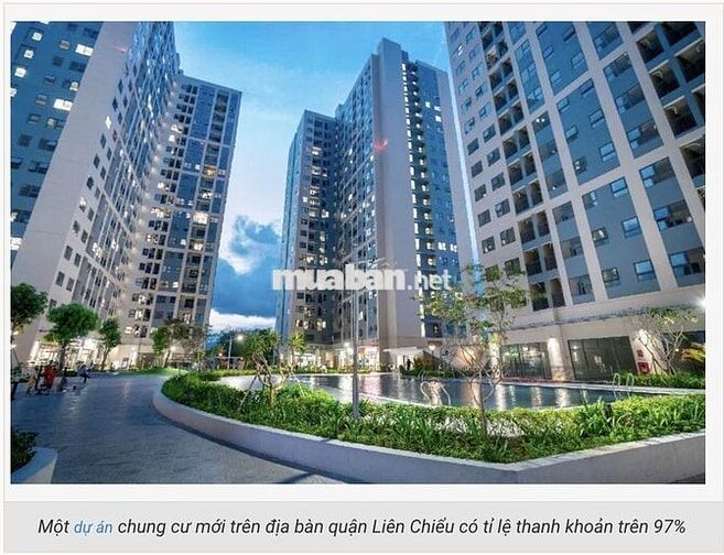 Tháng 8/2026 bàn giao căn hộ cao cấp trung tâm ĐN, 2PN 63,3m2 2,9 tỷ 