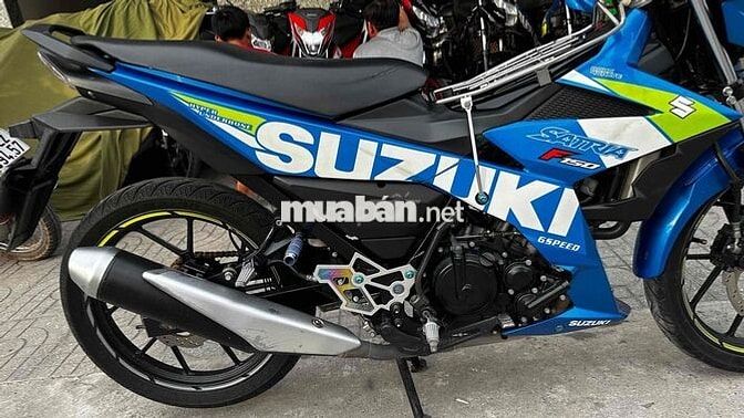 Suzuki Satria 150 2019 Xanh đen ( hỗ trợ góp )