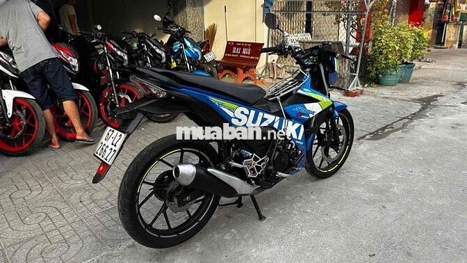 Suzuki Satria 150 2019 Xanh đen ( hỗ trợ góp )