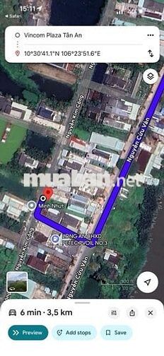 🔥 BÁN ĐẤT MẶT TIỀN NGUYỄN KIM CÔNG – NGANG 8M – TRUNG TÂM TP. TÂN AN
