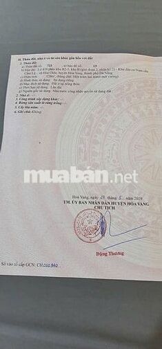BÁN ĐẤT ĐƯỜNG 7,5M PHAN VĂN ĐÁNG , NAM CẦU CẨM LỆ, ĐÀ NẴNG
