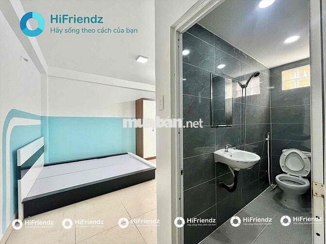 PHÒNG GIÁ RẺ SINH VIÊN CÓ BAN CÔNG FULL NỘI THẤT NGAY CÔNG VIÊN LÀNGHO