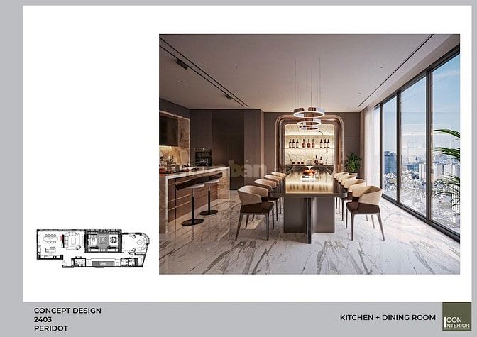 Bán căn Penthouse Thảo Điền Green, căn 373m2 cả sân vườn, view sông