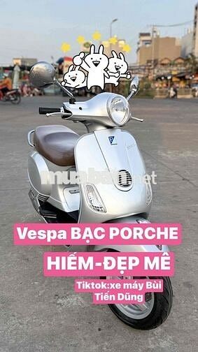 [SIÊU PHẨM]👉 vespa Fi 2012 bạc Porche-Hót 2025-ĐẸP