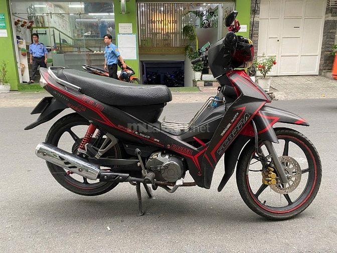 Bán xe gắn máy VIET THAI  50cc ,đời 2018, 5.300km, màu đen đỏ