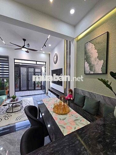 Nhà đẹp giá mềm, 1T1L1st 3PN 3WC, hẻm 5m, chủ nhà tặng tất cả nội thất