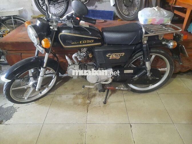 Honda CD50 Đen Trước 1980 9999 km