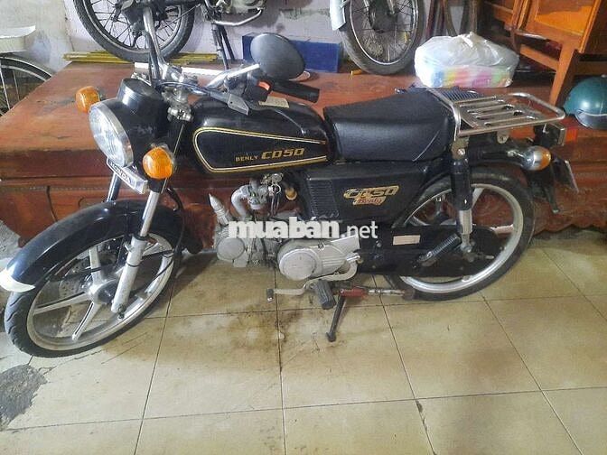 Honda CD50 Đen Trước 1980 9999 km