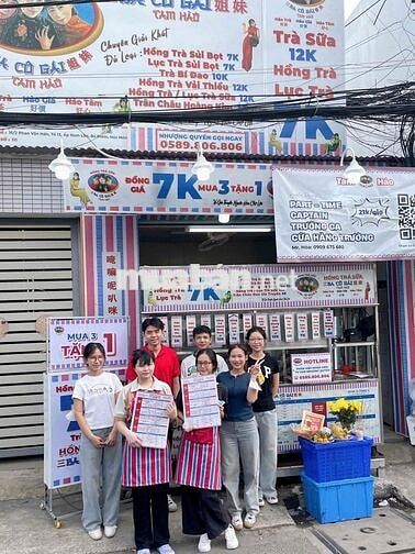 Nhân viên pha chế fulltime & parttime