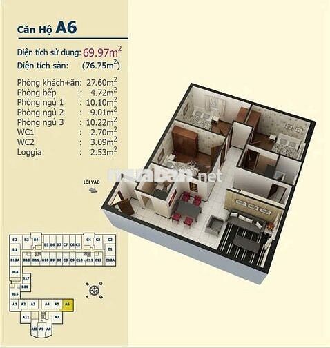 CHO THUÊ CĂN HỘ CHUNG CƯ HQC HÓC MÔN