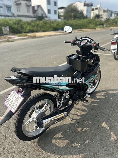 Yamaha 50cc độ 110cc Đen, Xanh ngọc