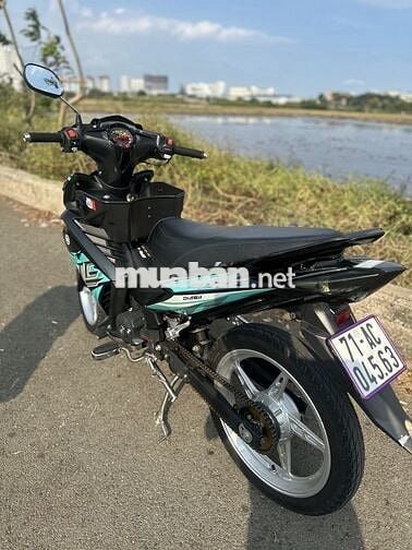 Yamaha 50cc độ 110cc Đen, Xanh ngọc