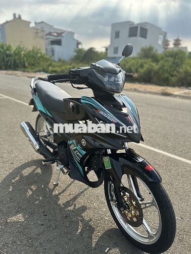 Yamaha 50cc độ 110cc Đen, Xanh ngọc