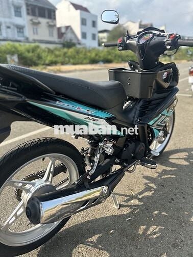 Yamaha 50cc độ 110cc Đen, Xanh ngọc