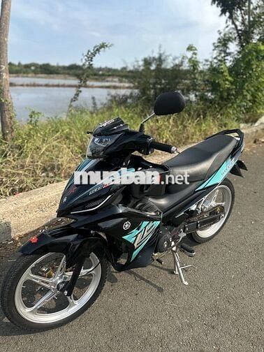 Yamaha 50cc độ 110cc Đen, Xanh ngọc