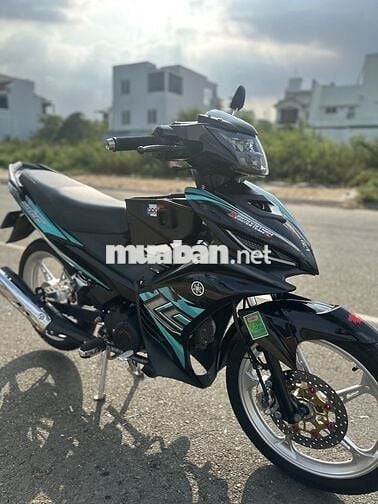 Yamaha 50cc độ 110cc Đen, Xanh ngọc