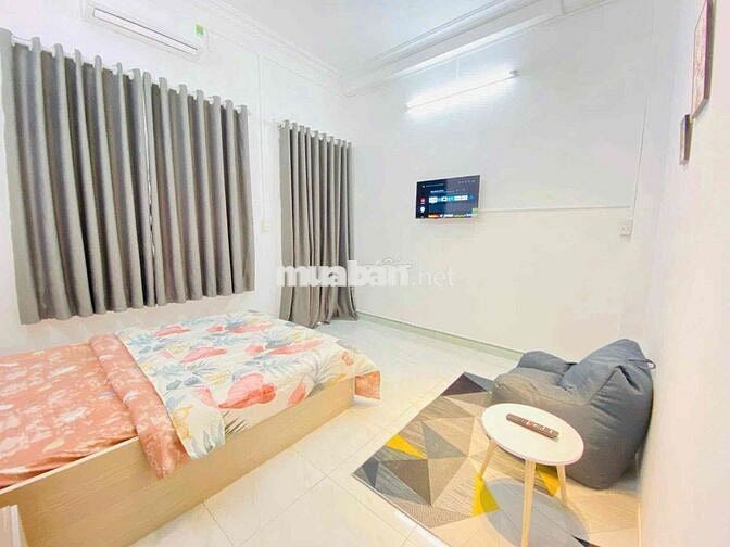 CHO THUÊ CĂN HỘ 1 PHÒNG NGỦ TÁCH BẾP FULL NỘI THẤT GIÁ RẺ TRUNG TÂM Q1
