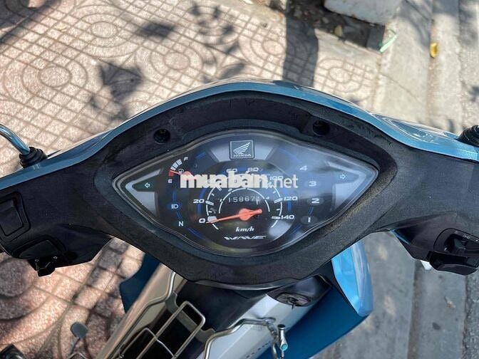 Honda Wave RSX Xanh 15867 km cầm đồ xe chứng giấy