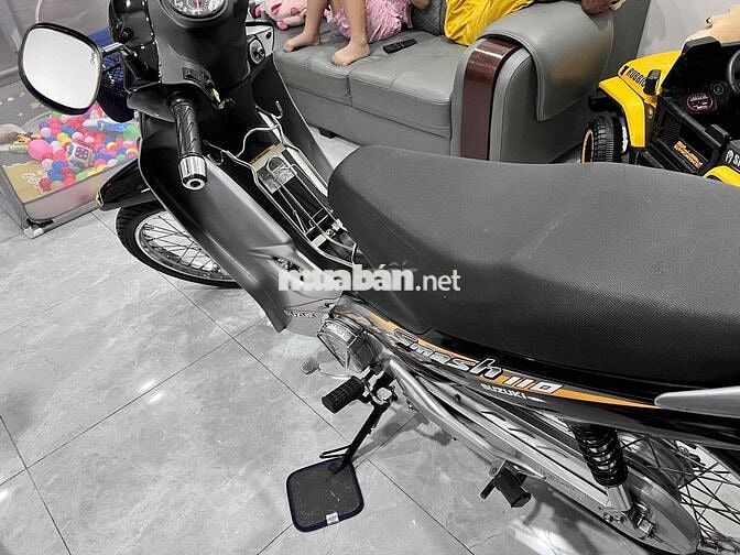Suzuki Smash 110 Đen Bạc