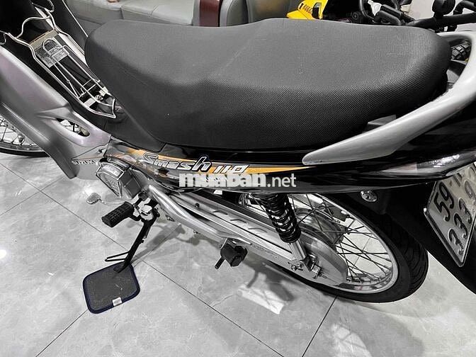 Suzuki Smash 110 Đen Bạc