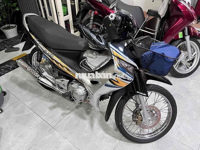 Suzuki Smash 110 Đen Bạc