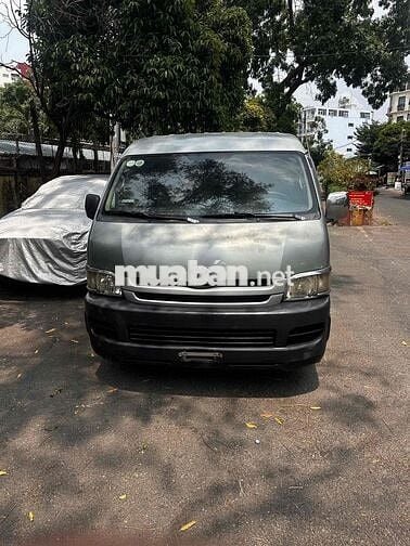 Toyota Hiace 2008 3 chỗ Xám