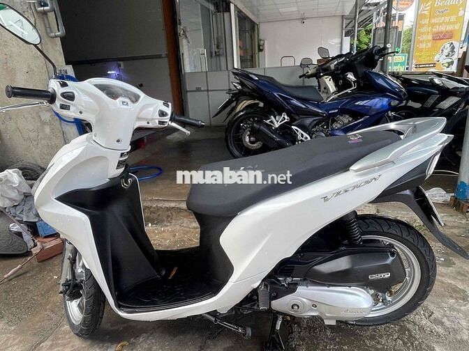 Honda Vision Trắng Bstp Biên Hoà