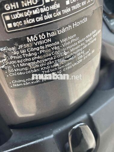 Honda Vision 2019 Đen đỏ khoá sâmtkey