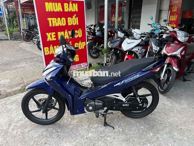 Honda Future LED 2024 Xanh 1100 km bán trả góp