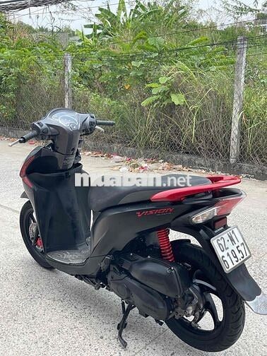 Honda Vision 2019 Đen đỏ khoá sâmtkey