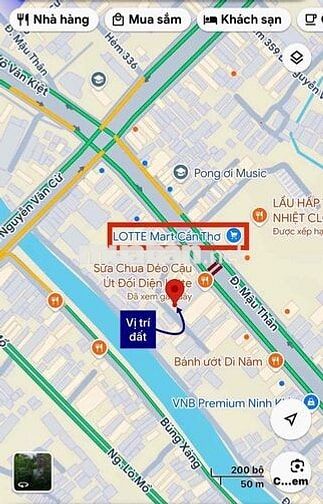Bán nền thổ cư hẻm 45 Mậu Thân đối diện siêu thị Lotte Phường Cái Khế