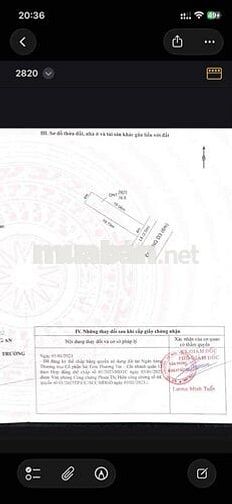 Chính chủ bán đất thổ cư, 77m, đường 6m, Long Cang, giá 2ty hơn