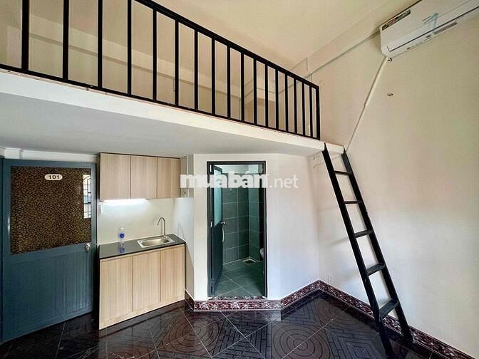 Dự án mới - Phòng Gác giá rẻ - Ngay Bắc Hải - Ở được 2-3 bạn