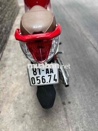 SYM Angela 50 2016 Trắng Đỏ