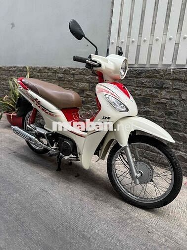 SYM Angela 50 2016 Trắng Đỏ