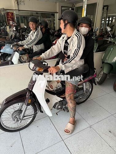 Honda Dream Lùn TQ 1995 Nâu, Trắng
