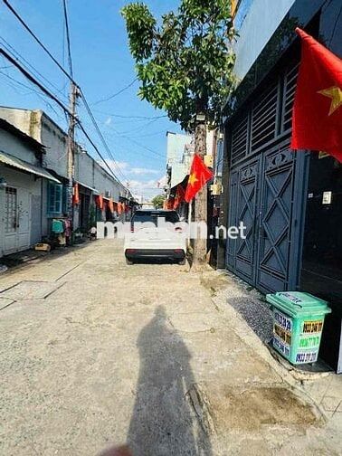 nhà hẻm 59/4 đường hồ văn long Dt 4x16 cấp 4