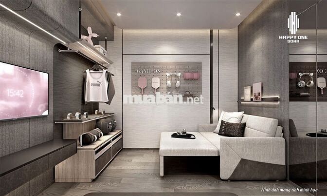 Nhượng 2PN sân vườn Happy One Sora, 87.31m2 + 24m2 SV, Làng ĐH Thủ Đức
