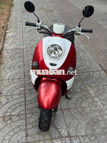Yamaha Vino 50cc Đỏ trắng máy nước 3 Val