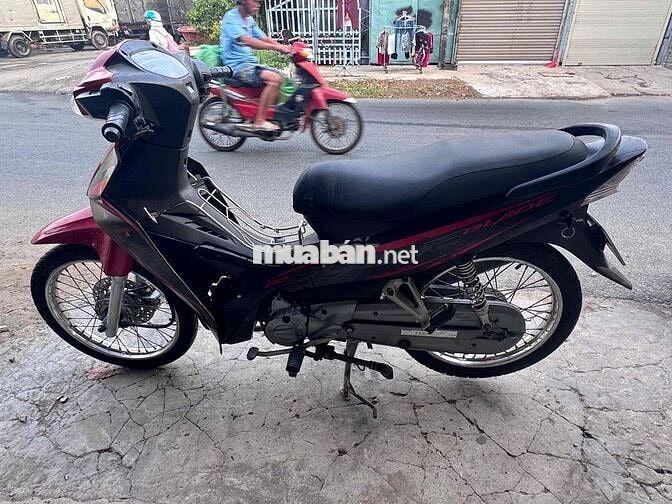 Honda Blade Đỏ đen Zin