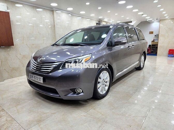 Toyota Sienna Limited 2016 Xám